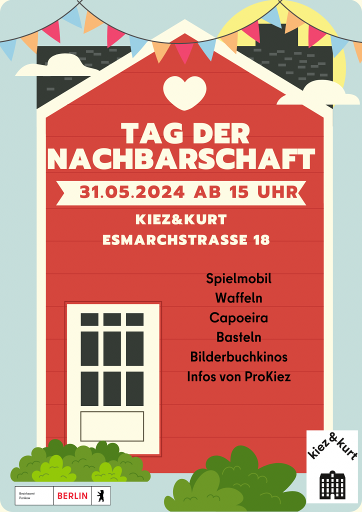Tag der Nachbarschaft, 31.5.2024, ab 15 Uhr